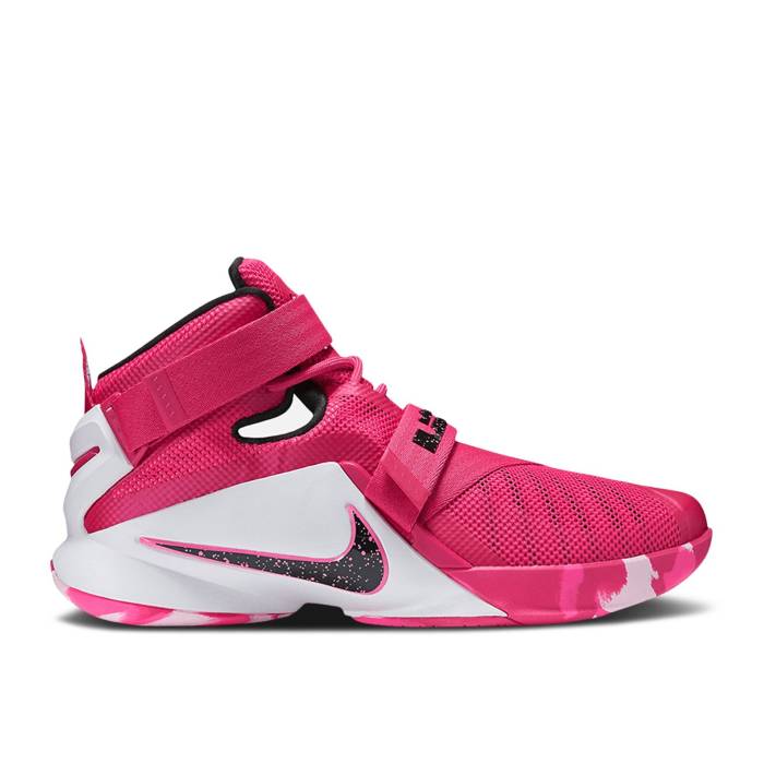 ナイキ Nike 【 Lebron Soldier 9 Think Pink Men Vvd Pnk/Mtllc Slvr-White-Pnk P 】 Lebron レブロン ソルジャー メンズ