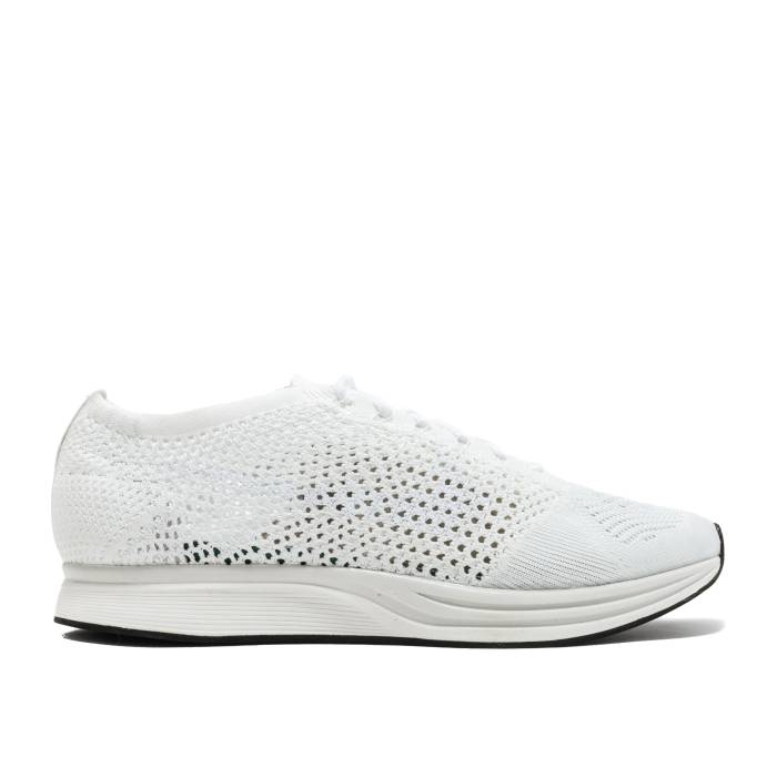 ナイキ Nike 【 Flyknit Racer 'Triple White' Men White/White-Sail 】 フライニット メンズ 白色 ホワイト|スニケス