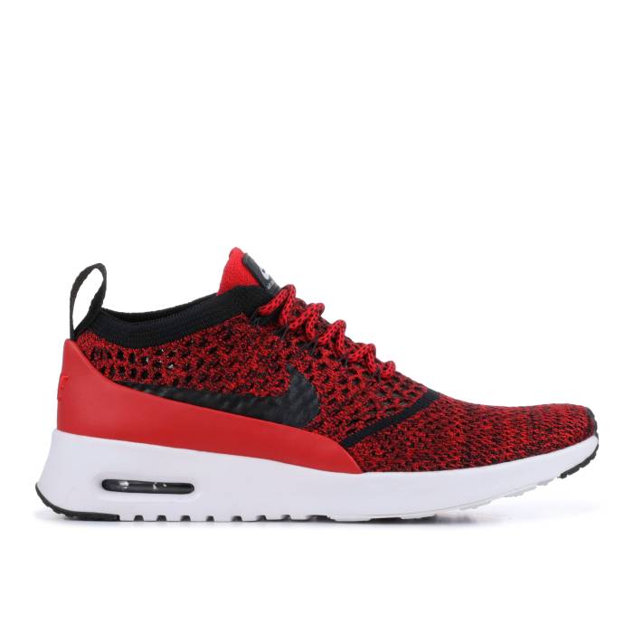 ナイキ Nike 【 Wmns Air Max Thea Ultra Flyknit Women University Red/Black-White 】 マックス ultra ウルトラ 飛球編み物 レディース Red 赤・赤いこと