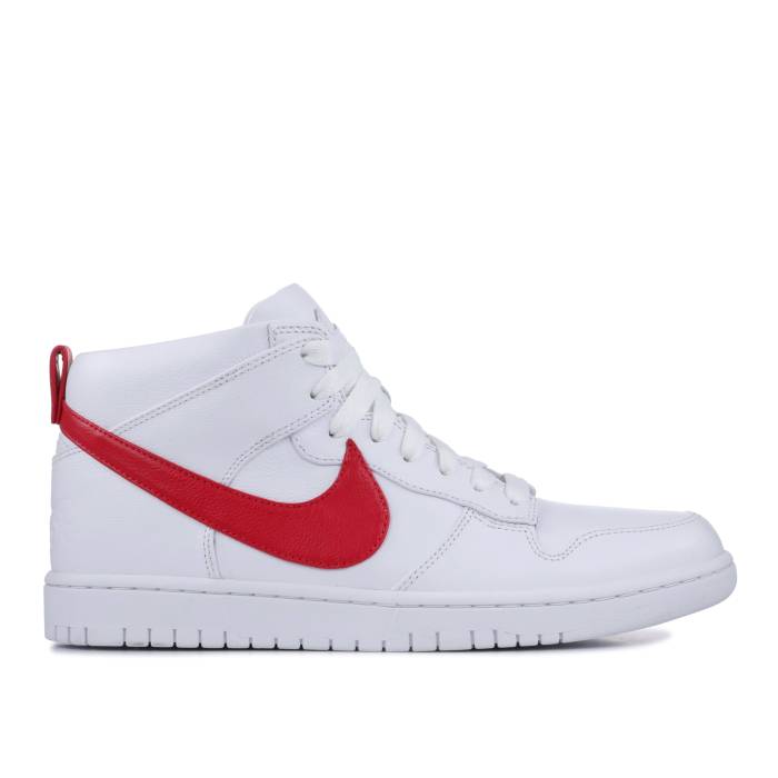 ナイキ Nike 【 Riccardo Tisci X Lab Dunk Lux Chukka \u0027White Red\u0027 Men White/Distance Red 】 ダンク チャッカ メンズ 白いこと 白いこと Red 赤・赤いこと