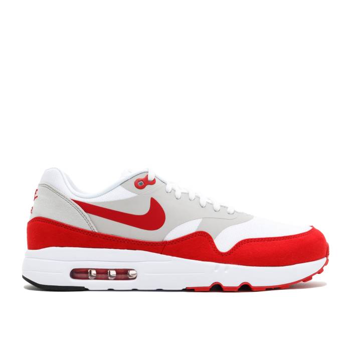 ナイキ Nike 【 Air Max 1 Ultra 2.0 Air Max Day Men White/University Red 】 マックス ultra ウルトラ メンズ 白色 ホワイト Red 赤・レッド
