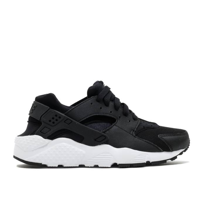 ナイキ Nike 【 Huarache Run ガウス \u0027Black White\u0027 Youth Black/White 】 Huarache ハラチ 幽客 御坊っちゃん キッズ 黒いこと 黒いこと 白いこと 白いこと