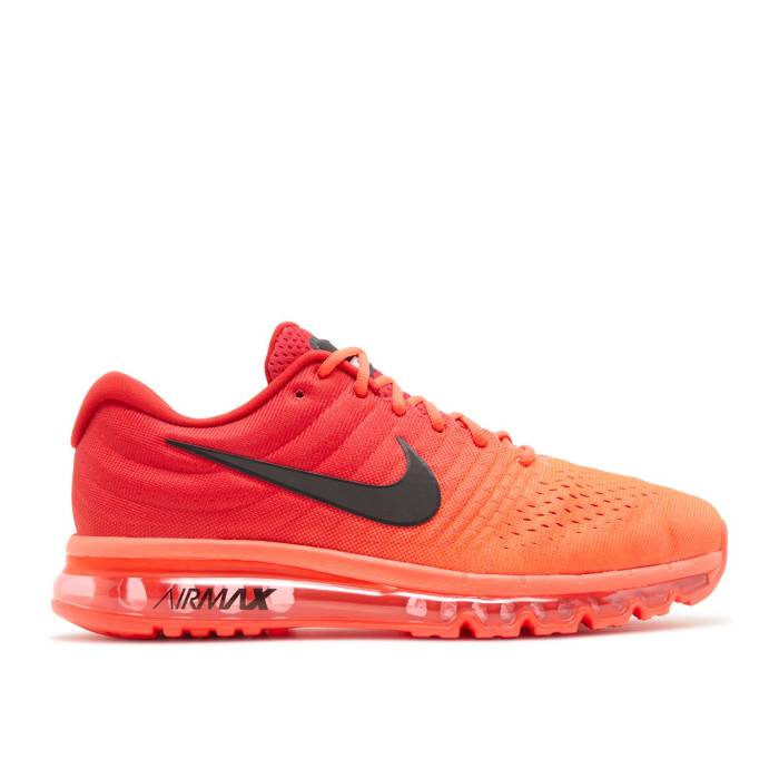 ナイキ Nike 【 Air Max 2017 \u0027Bright Crimson\u0027 Men Bright Crimson/Black 】 マックス メンズ クリムゾン 黒いこと 黒いこと