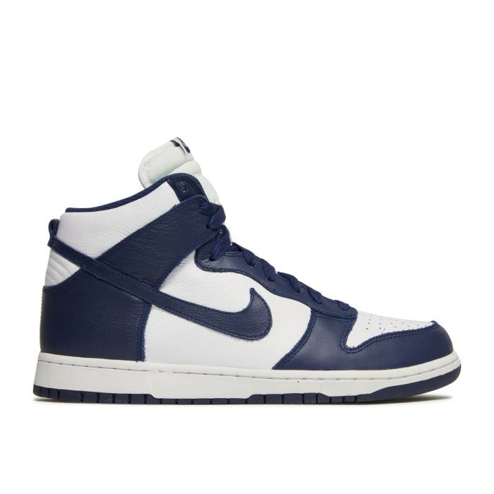 ナイキ Nike 【 Dunk High Retro Qs \u0027Villanova\u0027 Men White/Midnight Navy 】 ダンク 御機嫌 レトロ メンズ 白いこと 白いこと 紺色 米国海軍