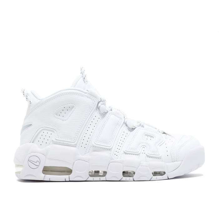 ナイキ Nike 【 Air More Uptempo \u0027Triple White\u0027 Men White/White-White 】 引き上げるペース メンズ 白いこと 白いこと