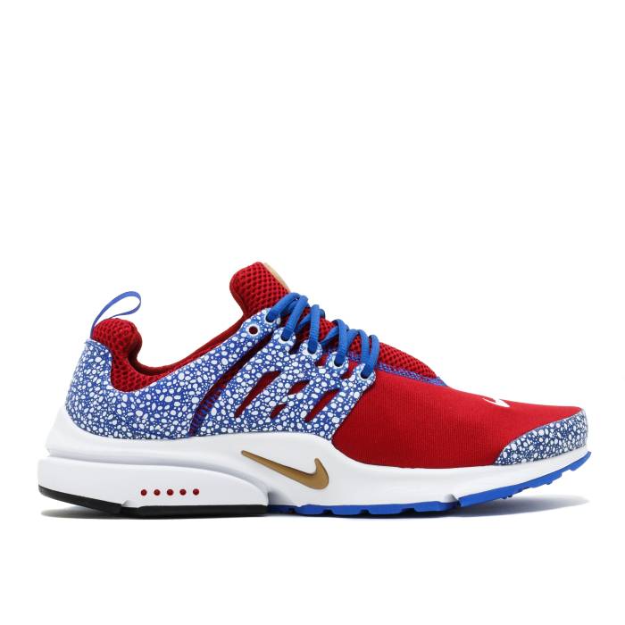 ナイキ Nike 【 Air Presto 'Red Safari' Men Gym Red/Racer Blue-White 】 プレスト メンズ Red 赤・レッド