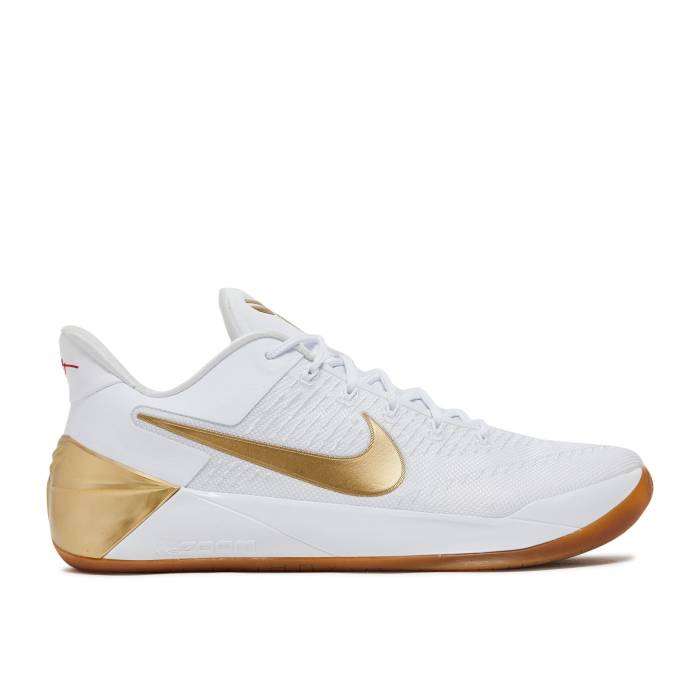 ナイキ Nike 【 Kobe A.d. \u0027Big Stage\u0027 Men White/Metallic Gold-Metallic Gold 】 Kobe コービー メンズ 白いこと 白いこと ゴールド スニーカー-靴-メンズ靴