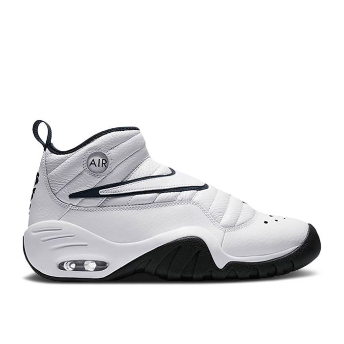 ナイキ Nike 【 Air Shake Ndestrukt \u0027White Navy\u0027 Men White/Navy-Black 】 メンズ 白いこと 白いこと