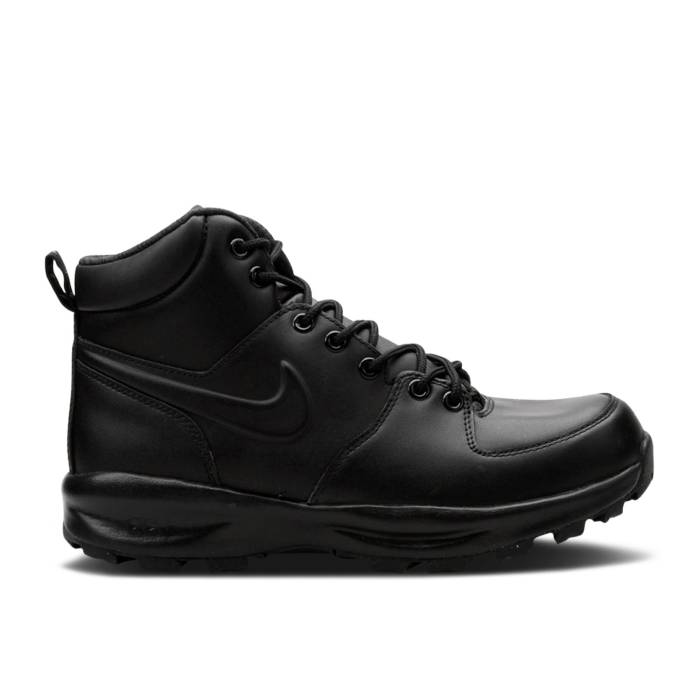 ナイキ Nike 【 Manoa Leather \u0027Black\u0027 Men Black/Black-Black 】 マノア なめし革 メンズ 黒いこと 黒いこと