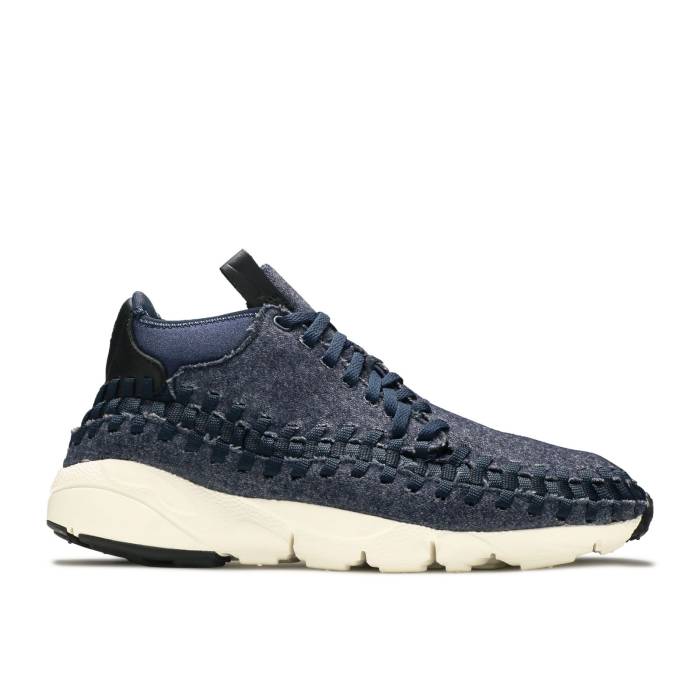 ナイキ Nike 【 Air Footscape Woven Chukka Se 'Denim' Men Obsidian/Black-Sail-Black 】 Woven ウーブン チャッカ メンズ