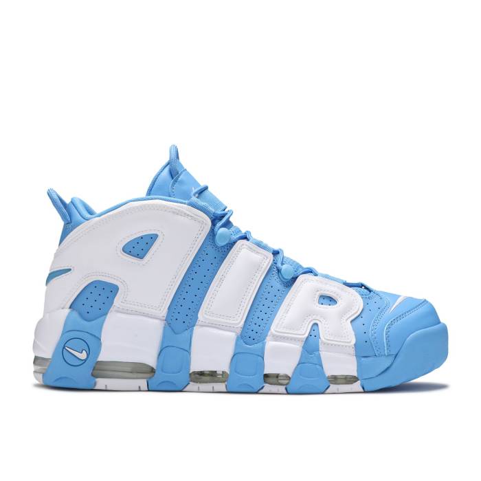 ナイキ Nike 【 Air More Uptempo \u0027University Blue\u0027 Men University Blue/White 】 引きあげるペース メンズ 青み 青色 白いこと 白いこと