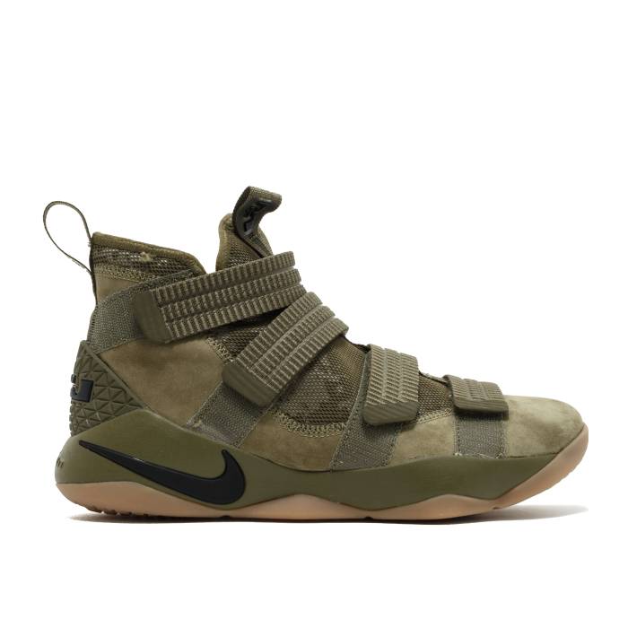 ナイキ Nike 【 Lebron Soldier 11 'Olive' Men Medium Olive/Black-Black 】 Lebron レブロン ソルジャー メンズ olive オリーブ|スニケス