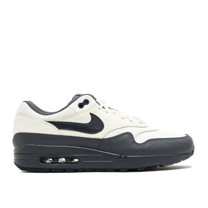 ナイキ Nike 【 Air Max 1 Premium \u0027Sail Dark Obsidian\u0027 Men Sail/Dark Obsidian/Dark Grey 】 マックス Premium 割り増し金 メンズ 薄墨色 薄墨色