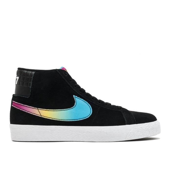 ナイキ Nike 【 Lance Mountain X Sb Blazer Mid \u002778/17\u0027 Men Black/Multi-Color 】 エスビー ブレイザー ミッド メンズ 黒いこと 黒いこと