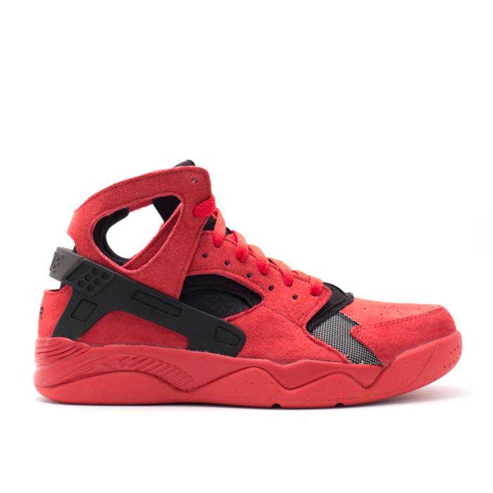 ナイキ Nike 【 Air Flight Huarache 'University Red Black' Men University Red/Black 】 Flight フライト Huarache ハラチ Red 赤・レッド メンズ Red 赤・レッド 黒色 ブラック｜スニケス