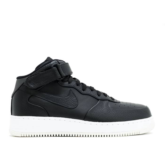 ナイキ Nike 【 Air Force 1 Mid Cmft Men Black/Black-Team Orange 】 ミッド メンズ 黒色 ブラック orange 橙・オレンジ