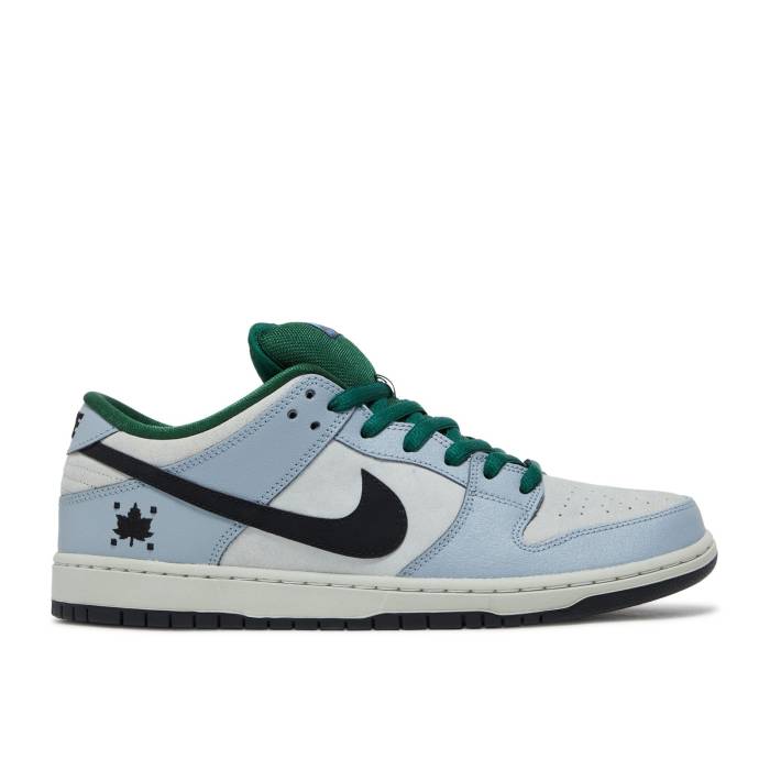 ナイキ Nike 【 Dunk Low Premium Sb \u0027Maple Leaf\u0027 Men Dove Grey/Gorge Green/Black 】 ダンク Premium 割り増し金 エスビー メンズ 薄墨色 薄墨色 green 緑・緑であること 黒いこと 黒いこと