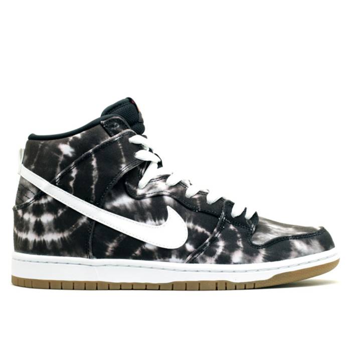 ナイキ Nike 【 Dunk High Premium Sb 'Tie Dye' Men Black/White/White 】 ダンク ハイ Premium プレミアム エスビー メンズ 黒色 ブラック 白色 ホワイト