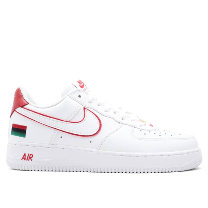 ナイキ Nike 【 Air Force 1 Retro \u0027Bhm\u0027 Men White/University Red/White 】 レトロ メンズ 白いこと 白いこと Red 赤・赤いこと