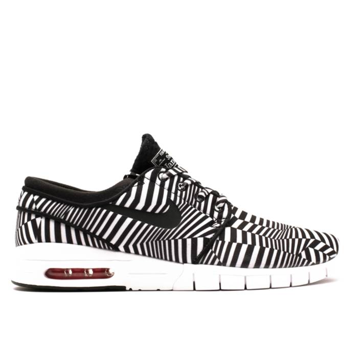 ナイキ Nike 【 Sb Stefan Janoski Max Men White/Black 】 エスビー マックス メンズ 白いこと 白いこと 黒いこと 黒いこと