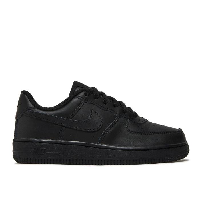 ナイキ Nike 【 Air Force 1 Ps \u0027Black\u0027 Youth Black/Black-Black 】 お坊っちゃん キッズ 黒いこと 黒いこと