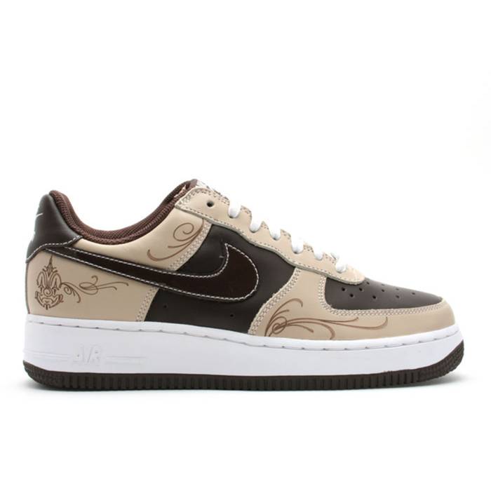 ナイキ Nike 【 Air Force 1 'Brown Pride' Men Linen/Baroque Brown-White 】 メンズ|スニケス