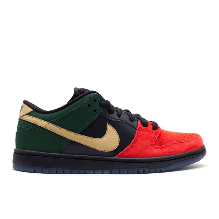 ナイキ Nike 【 Dunk Low Pro Sb \u0027Bhm\u0027 Men Unvrsty Red/Mtllc Gld-Grg Grn 】 ダンク 労働者階級 エスビー メンズ Red 赤・赤いこと