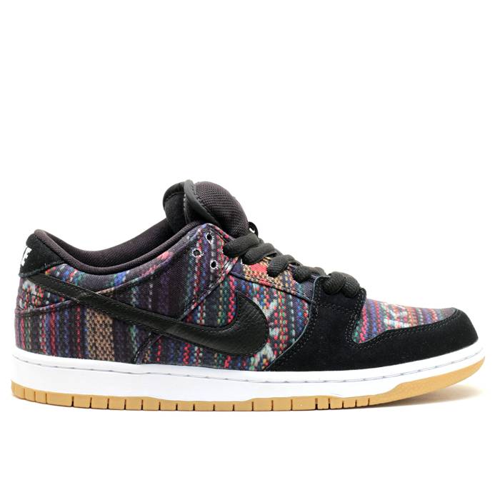 ナイキ Nike 【 Dunk Low Premium Sb Qs \u0027Hacky Sack\u0027 Men Multi-Color/Black-White 】 ダンク Premium 割り増し金 エスビー メンズ