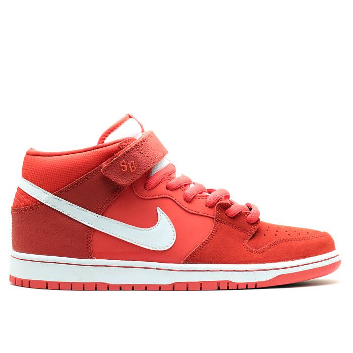 ナイキ Nike 【 Dunk Mid Pro Sb Men Lt Crimson/White-Lt Crimson 】 ダンク ミッド 労働者階級 エスビー メンズ クリムゾン