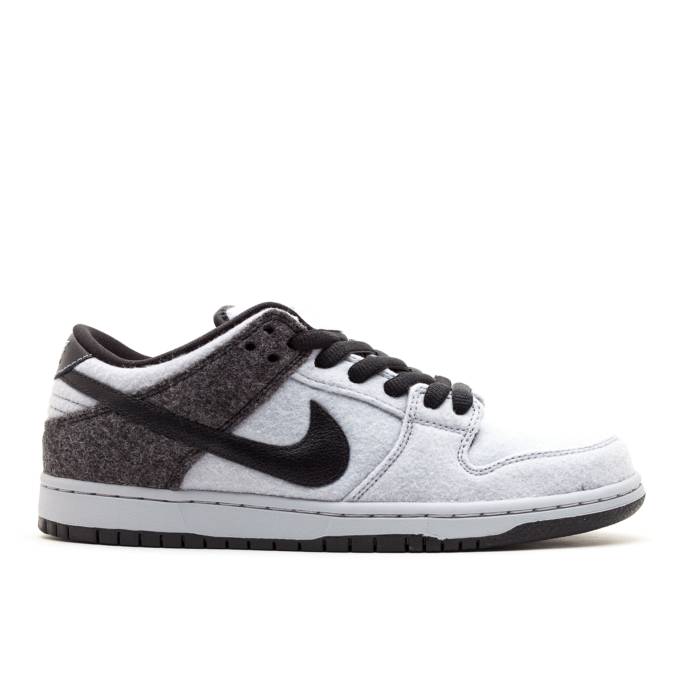 ナイキ Nike 【 Dunk Low Premium Sb \u0027Wolf Grey Wool\u0027 Men Wolf Grey/Black-Black 】 ダンク Premium 割り増し金 エスビー 薄墨色 薄墨色 メンズ 薄墨色 薄墨色 メンズ靴-スニーカー