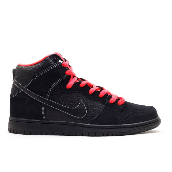 ナイキ Nike 【 Dunk High Pro Sb \u0027Black Atomic Red\u0027 Men Black/Black-Atomic Red-White 】 ダンク 御機嫌 労働者階級 エスビー メンズ 黒いこと 黒いこと