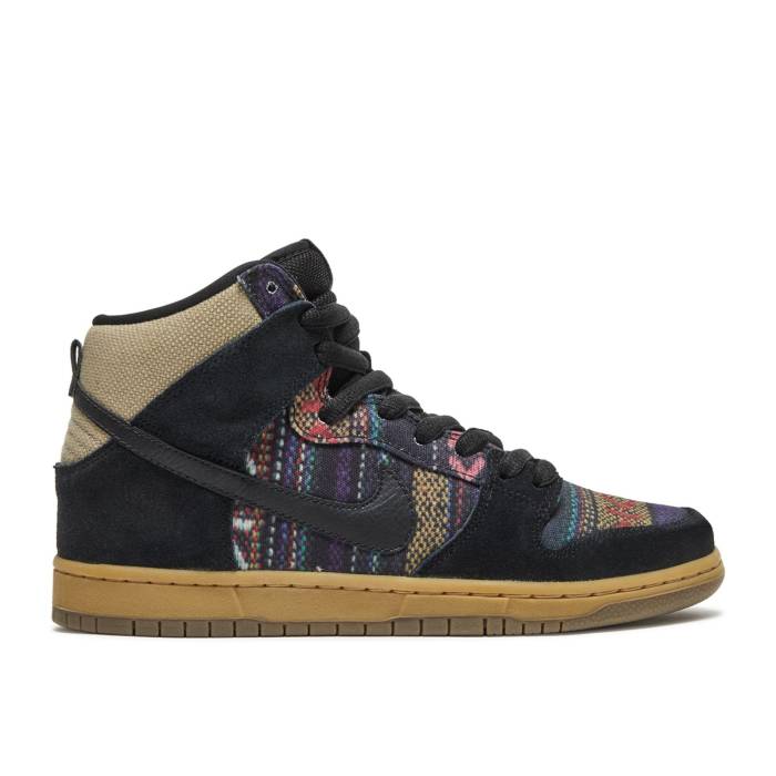ナイキ Nike 【 Dunk High Premium Sb Hacky Sack Men Multi-Color/Black-Gum Light Brown 】 ダンク ハイ Premium プレミアム エスビー メンズ 茶色 ブラウン