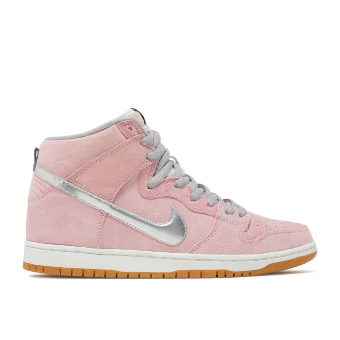 ナイキ Nike 【 Concepts X Dunk High Pro Premium Sb \u0027When Pigs Fly\u0027 Men Real Pink/Mtllc Slvr-Smmt Wht 】 ダンク ご機嫌 労働者階級 Premium 割り増し金 エスビー メンズ レアル pink サクラ色