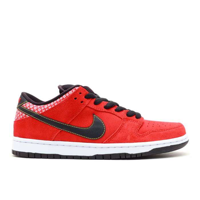 ナイキ Nike 【 Dunk Low Premium Sb \u0027Firecracker\u0027 Men Challenge Red/Black-White 】 ダンク Premium 割り増し金 エスビー メンズ Red 赤・赤いこと
