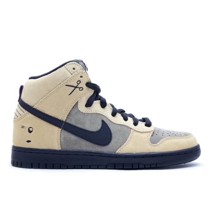 ナイキ Nike 【 Dunk High Premium Sb Chrome Ball Men Urban Haze/Black-Barley 】 ダンク ハイ Premium プレミアム エスビー メンズ