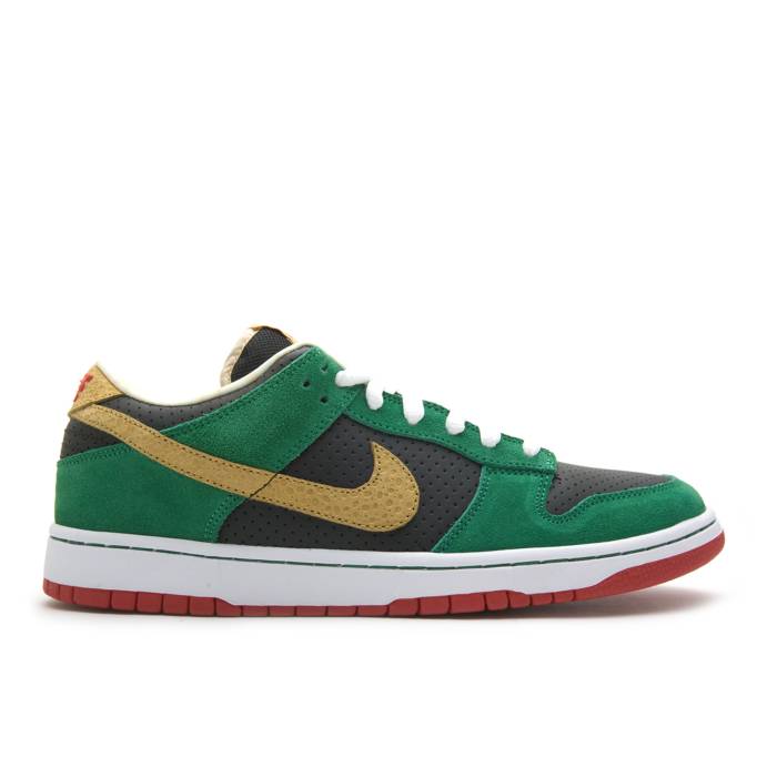 ナイキ Nike 【 Dunk Low Premium Sb \u0027High Life\u0027 Men Black/Metallic Gold-Pine Green 】 ダンク Premium 割り増し金 エスビー メンズ 黒いこと 黒いこと green 緑・緑であること