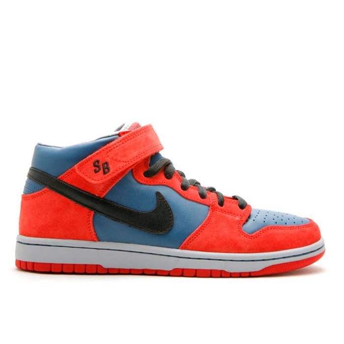 ナイキ Nike 【 Dunk Mid Pro Sb 'Spider Man' Men Marina/Black 】 ダンク ミッド プロ エスビー 靴 メンズ靴 スニーカー メンズ 黒色 ブラック画像