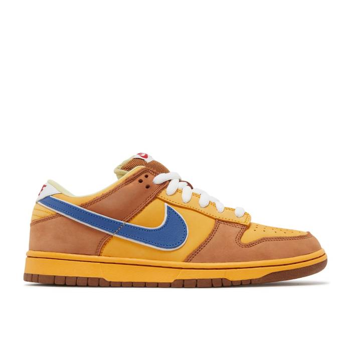 ナイキ Nike 【 Dunk Low Sb Premium 'Newcastle Brown Ale' Men Gold/Atantic Blue 】 ダンク エスビー Premium プレミアム 茶色 ブラウン メンズ ゴールド 青色 ブルー｜スニケス