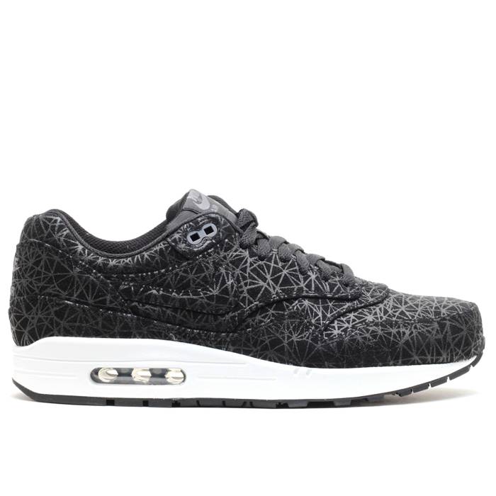 ナイキ Nike 【 Air Max 1 Prm \u0027Geometric\u0027 Men Black/Black/Dark Grey/White 】 マックス メンズ 黒いこと 黒いこと 薄墨色 薄墨色 白いこと 白いこと