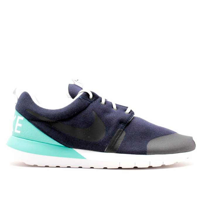 ナイキ Nike 【 Rosherun Nm W Sp \u0027Obsidian\u0027 Men Obsidian/Black-Bleached Turq 】 置き目シラン メンズ