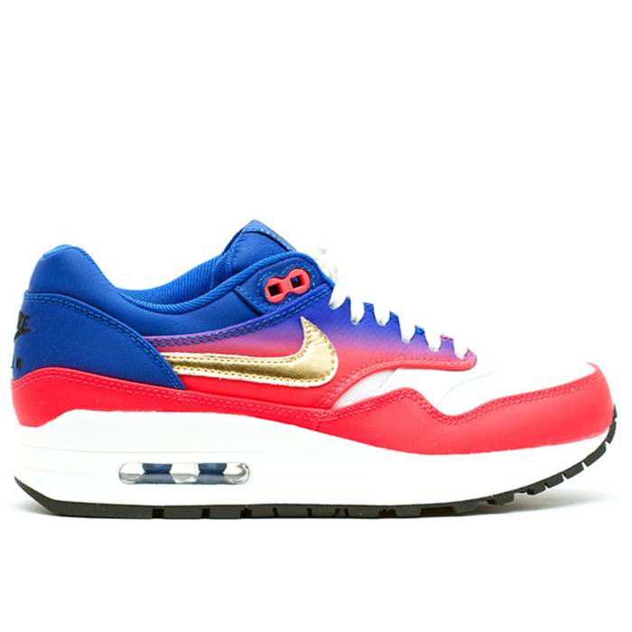 ナイキ Nike 【 Wmns Air Max 1 Premium \u0027Magista Pack\u0027 Women Ivory/Metallic Gold Coin/Hyper Punch/Gum 】 マックス Premium 割り増し金 レディース 象牙色 ゴールド 鋳貨