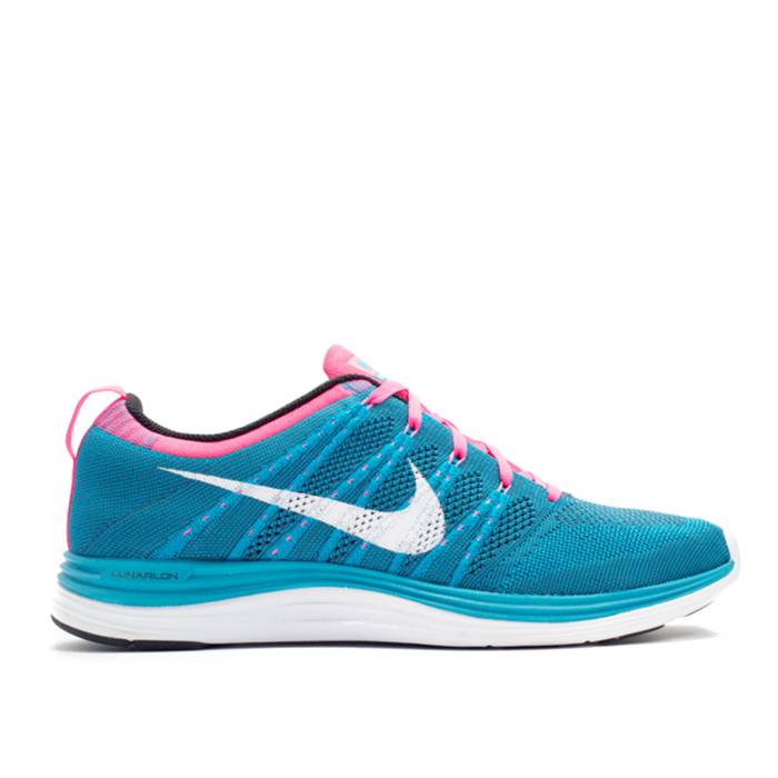 ナイキ Nike 【 Flyknit One+ Men Neo Turq/Wht-Sqdrn Bl-Pnk Flsh 】 フライニット メンズ ネオ