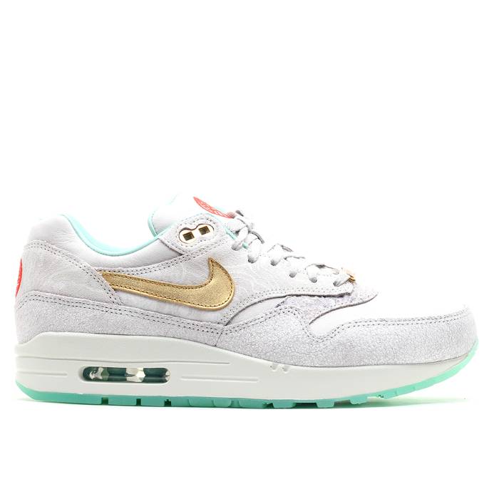ナイキ Nike 【 Wmns Air Max 1 \u0027Year Of The Horse\u0027 Women Light Bone/Metallic Gold/Arctic Green 】 マックス レディース ゴールド green 緑・緑であること