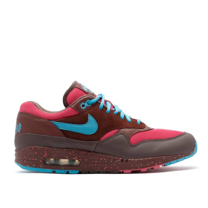ナイキ Nike 【 Parra X Air Max 1 'Amsterdam' Men Brownstone/Blue Reef/Dark Oak 】 マックス メンズ 青色 ブルー