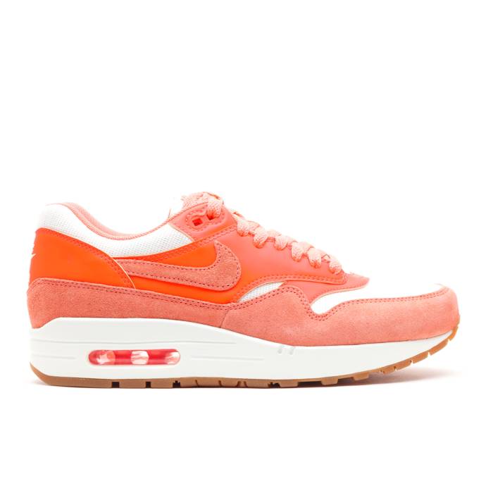 ナイキ Nike 【 Wmns Air Max 1 Vintage 'Bright Mango' Women Sail/Bright Mango/Total Crimson/Gum Medium Brown 】 マックス vintage ビンテージ・ヴィンテージ レディース クリムゾン 茶色 ブラウン|スニケス