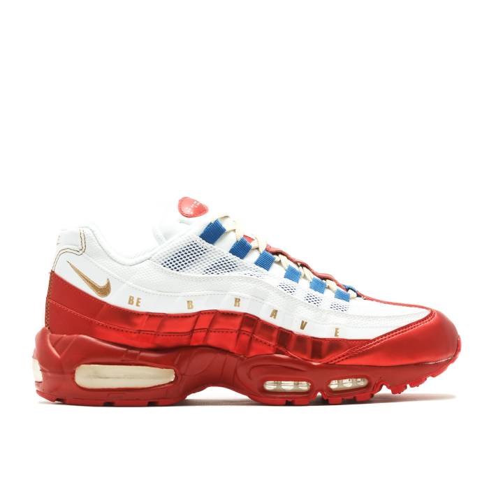 ナイキ Nike 【 Air Max 95 Le 'Doernbecher' Men White/Metallic Gold Coin 】 マックス メンズ 白色 ホワイト ゴールド コイン｜スニケス