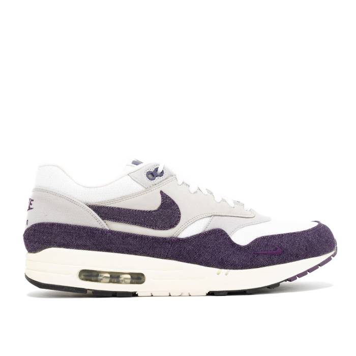 ナイキ Nike 【 Patta X Air Max 1 Premium 'Purple Denim' Men White/Grand Purple/Matte Silver 】 マックス Premium プレミアム メンズ 白色 ホワイト グランド Purple 紫・パープル Silver 銀色・シルバー 795,445円