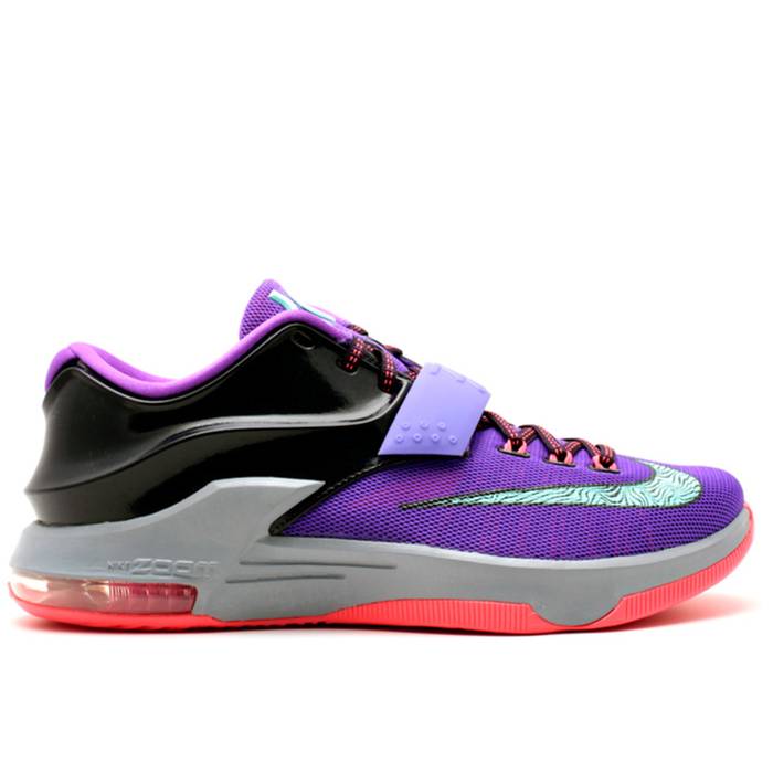 ナイキ Nike 【 Kd 7 \u0027Lightning 534\u0027 Men Cave Purple/Hyper Grape-Magnet Grey-Bleached Turquoise 】 メンズ Purple 紫・パープル