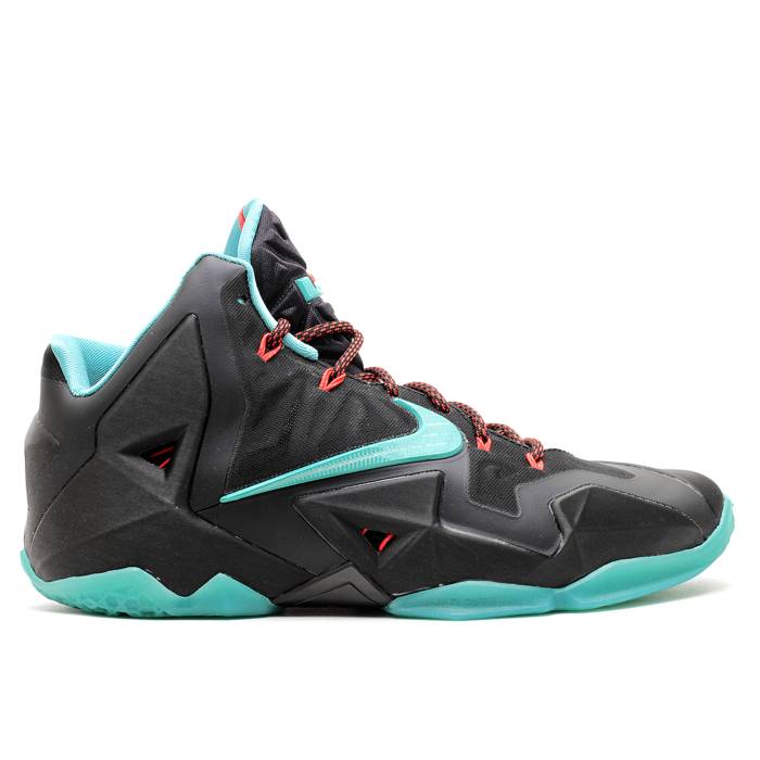 ナイキ Nike 【 Lebron 11 'Jade' Men Black/Diffused Jade-Light Crimson 】 Lebron レブロン メンズ 黒色 ブラック クリムゾン