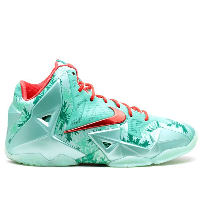 ナイキ Nike 【 Lebron 11 Gs 'Christmas' Youth Dark Sea/Volt-Gamma Green 】 Lebron レブロン ジュニア キッズ green 緑・グリーン|スニケス